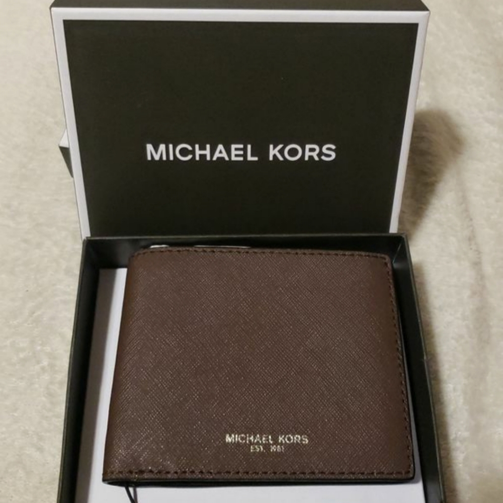 Michael Kors Men Brown Wallet